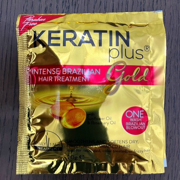 Keratin Plus - (NEW) Gold Intense Brazilian Hair Treatment - Picture 1 of 2